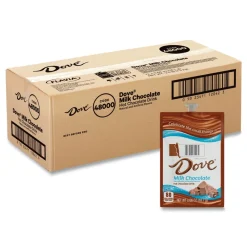 Sale 48000 Dove Hot Chocolate Freshpack - Milk Chocolate (72/Carton) Food And Snacks