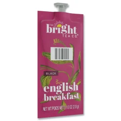 Hot The Bright Tea Co. Black Tea Freshpack - English Breakfast (100/Carton) Food And Snacks