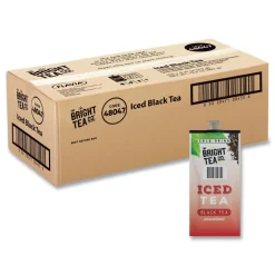 New The Bright Tea Co. Tea Freshpack - Unsweetened Iced Black (100/Carton) Food And Snacks