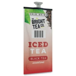 New The Bright Tea Co. Tea Freshpack - Unsweetened Iced Black (100/Carton) Food And Snacks
