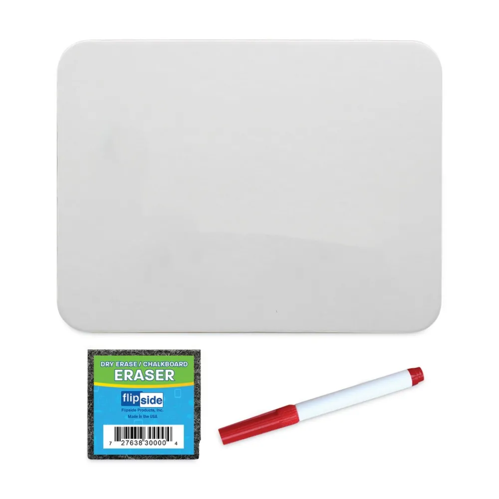 Hot 12 in. x 9 in. Dry Erase Board Set - White Surface (12/Pack) Office Presentation Supplies