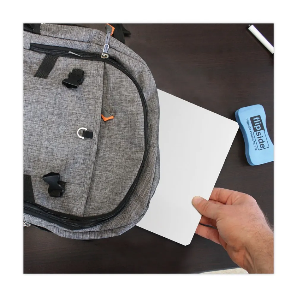 Hot 12 in. x 9 in. Dry Erase Board Set - White Surface (12/Pack) Office Presentation Supplies