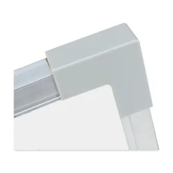 Outlet 48 in. x 36 in. Framed Dry Erase Board - White Surface, Satin Aluminum Frame Office Presentation Supplies