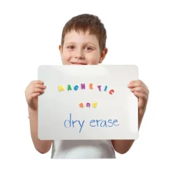 Online 12 in. x 9 in. Magnetic Dry Erase Board Set - White Surface (12/Pack) Office Presentation Supplies