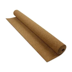 Best 48 in. x 0.12 in. x 96 in. Cork Roll - Brown Office Presentation Supplies