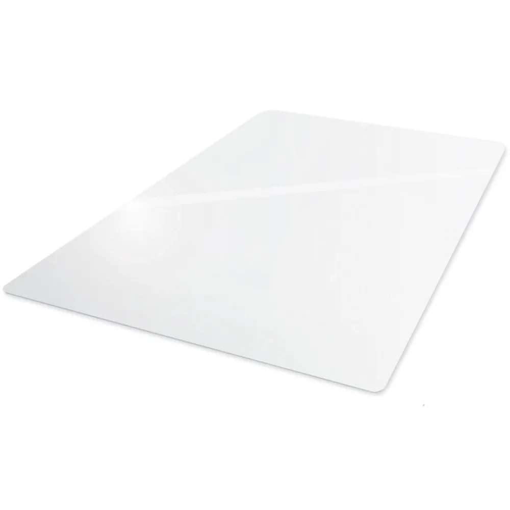Sale 60 in. x 48 in. Cleartex Ultimat Polycarbonate Chair Mat for High Pile Carpets - Clear Office Furniture & Lighting