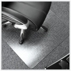 Sale 60 in. x 48 in. Cleartex Ultimat Polycarbonate Chair Mat for High Pile Carpets - Clear Office Furniture & Lighting