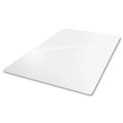 New Cleartex Ultimat 48 in. x 60 in. Polycarbonate Chair Mat for Low/Medium Pile Carpet - Clear Office Furniture & Lighting
