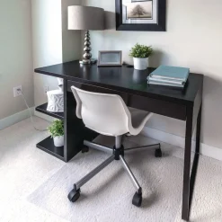 New Cleartex Ultimat 48 in. x 60 in. Polycarbonate Chair Mat for Low/Medium Pile Carpet - Clear Office Furniture & Lighting