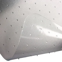 New Cleartex Ultimat 48 in. x 60 in. Polycarbonate Chair Mat for Low/Medium Pile Carpet - Clear Office Furniture & Lighting