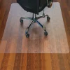 Cleartex Ultimat Polycarbonate 48 in. x 53 in. Chair Mat for Hard Floors - Clear Cleaning & Janitorial Supplies