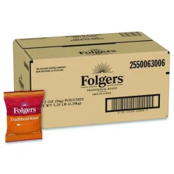 Clearance 2 oz. Traditional Roast Ground Coffee Fraction Packs (42/Carton) Food And Snacks