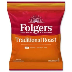 Clearance 2 oz. Traditional Roast Ground Coffee Fraction Packs (42/Carton) Food And Snacks