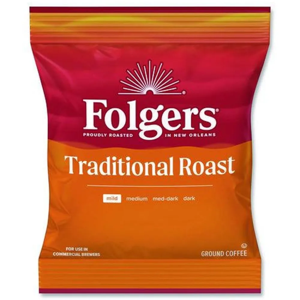 Clearance 2 oz. Traditional Roast Ground Coffee Fraction Packs (42/Carton) Food And Snacks