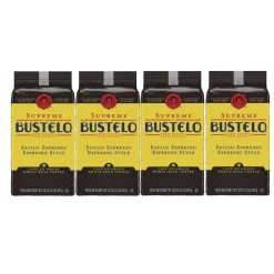New Cafe Bustelo 32 oz. Bag Whole Bean Coffee - Espresso (4/Carton) Food And Snacks