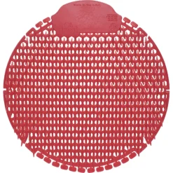 Discount S7-F-005I030M-82-AAA10-00 Slant7 with Terminator Urinal Screen - Forest Scent, Red (30/Carton) Cleaning & Janitorial Supplies