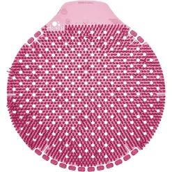 Clearance TWDS-F-006I036M-01 0.42 oz. Tidal Wave Urinal Screen - Apple Scent, Red (6/Box) Odor Control