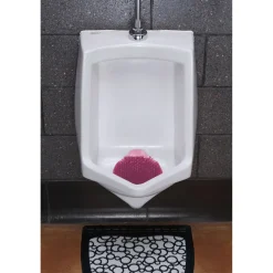 Clearance TWDS-F-006I036M-01 0.42 oz. Tidal Wave Urinal Screen - Apple Scent, Red (6/Box) Odor Control