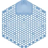 Discount Wave 3D Urinal Deodorizer Screen - Blue, Cotton Blossom Scent (10/Box, 6 Boxes/Carton) Odor Control