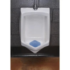 Discount Wave 3D Urinal Deodorizer Screen - Blue, Cotton Blossom Scent (10/Box, 6 Boxes/Carton) Odor Control
