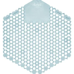 Discount 3WDS-F-010I060M-08 Wave 3D Urinal Deodorizer Screen - Ocean Mist Scent, Blue (10/Box) Odor Control
