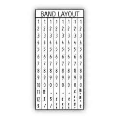 Discount Model 22-8 0.81 in. x 0.44 in. Label Size 1-Line 8 Characters/Line Pricemarker Kit Labels & Label Makers