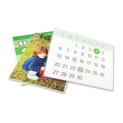 Sale 9 in. x 12 in. 3 mil SelfSeal Self-Adhesive Laminating Pouches and Single-Sided Sheets - Gloss Clear (10/Pack) Office Presentation Supplies