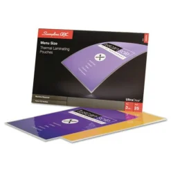 Best UltraClear 11.5 in. x 17.5 in. 3 mil Thermal Laminating Pouches - Gloss Clear (25/Pack) Office Presentation Supplies