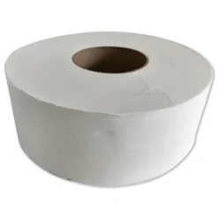 Sale 3.1 in. x 1000 ft. 2-Ply JRT Jr. Jumbo-Junior Bath Tissue - White (12/Carton) Paper & Dispensers
