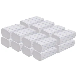 9.25 in. x 9.05 in. 1-Ply Multifold Towels - White (16/Carton) Cleaning & Janitorial Supplies