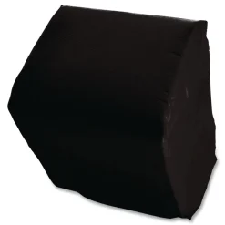 New 1401 4000-Piece/Carton 1-Ply 9 in. x 4.5 in. Cocktail Napkins - Black Paper & Dispensers
