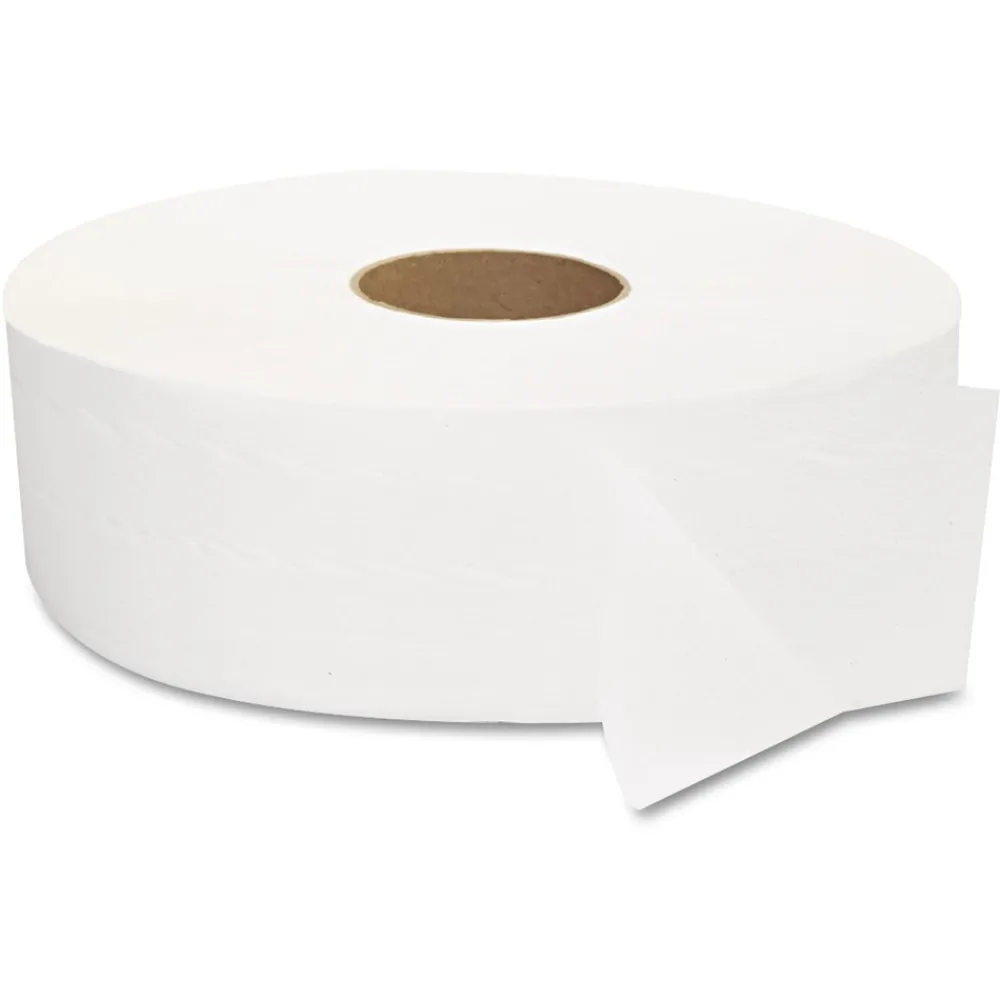 Sale G1513 3.3 in. x 1375 ft. 2-Ply JRT Septic Safe Jumbo Bath Tissue - White (6/Carton) Paper & Dispensers