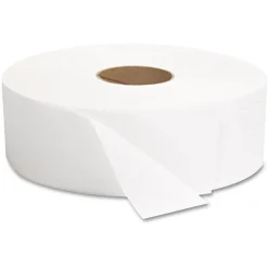 Sale G1513 3.3 in. x 1375 ft. 2-Ply JRT Septic Safe Jumbo Bath Tissue - White (6/Carton) Paper & Dispensers