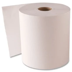 Sale G2820 1-Ply 8 in. x 800 ft. Hardwound Roll Towels - White (6/Carton) Paper & Dispensers
