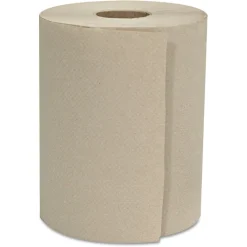 HWTKRFT Hardwound 1-Ply 8 in. x 600 ft. Roll Towels - Natural (7200/Carton) Paper & Dispensers