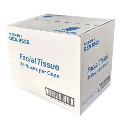 Best 2-Ply Facial Tissue Cube Box - White (85 Sheets/Box, 36 Boxes/Carton) Paper & Dispensers