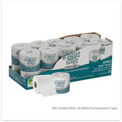 Outlet Angel Soft Ps 2 Ply Premium Bathroom Tissue - White (20/Carton) Cleaning & Janitorial Supplies