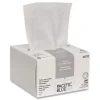 Best AccuWipe 4.5 in. x 8.25 in. 1-Ply Recycled Delicate Task Wipers - Unscented, White (60/Carton) Paper & Dispensers