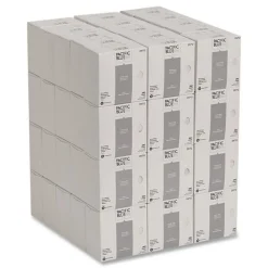 Best AccuWipe 4.5 in. x 8.25 in. 1-Ply Recycled Delicate Task Wipers - Unscented, White (60/Carton) Paper & Dispensers