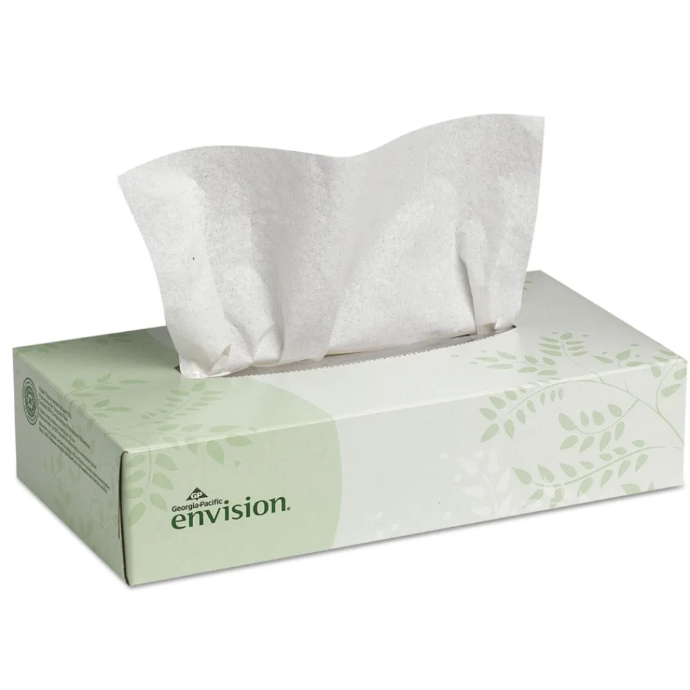 Online 2-Ply Facial Tissue - White (100-Sheets/Box, 30-Boxes/Carton) Cleaning & Janitorial Supplies