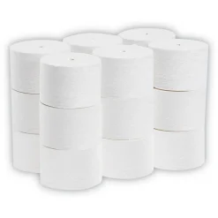 New 2-Ply Angel Soft PS Compact Coreless Premium Bathroom Tissue - White (18/Carton) Paper & Dispensers