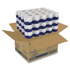 Best 2-Ply Angel Soft Ultra Septic Safe Premium Bathroom Tissue - White (400 Sheets/Roll, 60/Carton) Paper & Dispensers