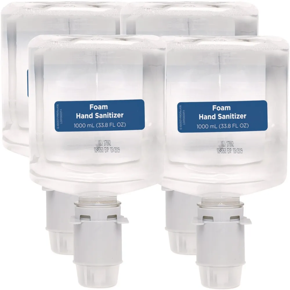 Clearance Pacific Blue 1000 mL Ultra Foam Hand Sanitizer Refills for Manual Dispensers - Fragrance-Free (4-Piece/Carton) Skin Care & Personal Hygiene