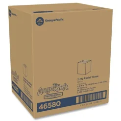 Online 2-Ply Premium Facial Tissue in Cube Box - White (1/Box) Paper & Dispensers