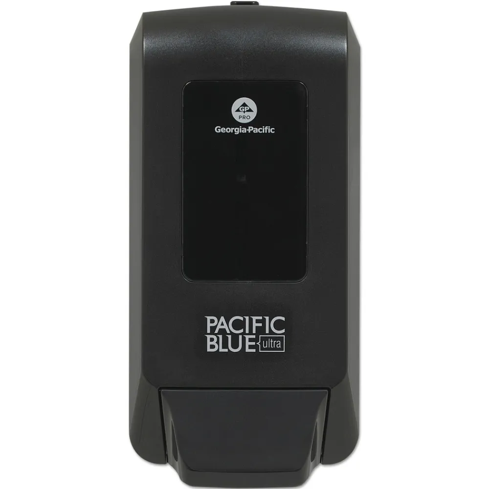 Outlet Pacific Blue Ultra 5.6 in. x 4.4 in. x 11.5 in. 1200 mL Refill Soap/Sanitizer Dispenser - Black (1/Carton) Skin Care & Personal Hygiene
