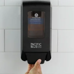 Outlet Pacific Blue Ultra 5.6 in. x 4.4 in. x 11.5 in. 1200 mL Refill Soap/Sanitizer Dispenser - Black (1/Carton) Skin Care & Personal Hygiene
