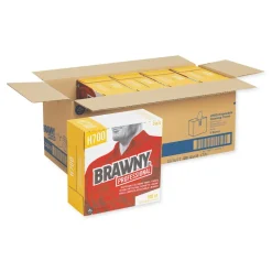 Outlet 9.1 in. x 16.5 in. Medium Weight HEF Shop Towels (500/Carton) Paper & Dispensers