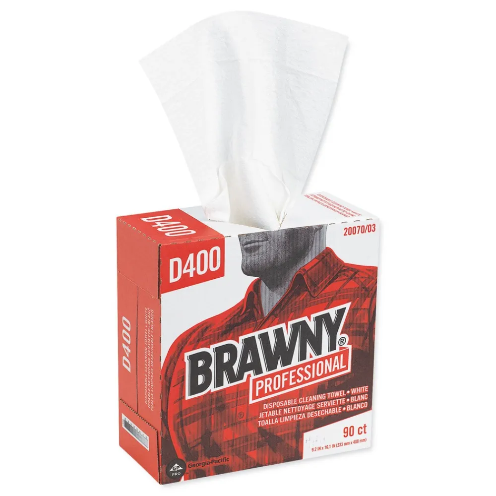 Outlet 20070/03 1-Ply 9.25 in. x 16.3 in. Medium Duty Premium DRC Wipers - Unscented, White (900/Carton) Skin Care & Personal Hygiene|Paper & Dispensers