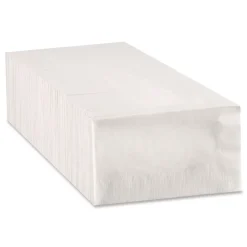Hot 1/8-Fold Dinner Napkin 1-Ply 15 X 16.8 White 350/pack 12 Packs/carton Cleaning & Janitorial Supplies