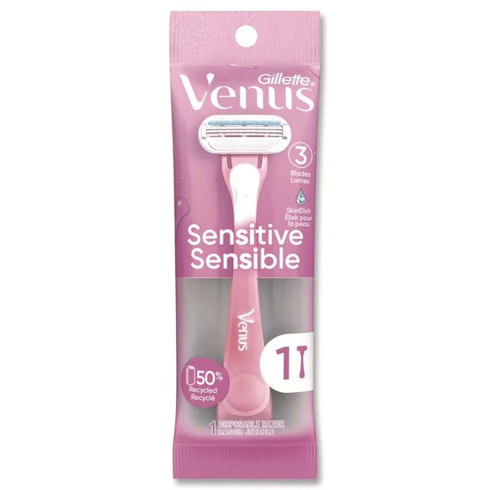 Best Venus Sensitive Sensible Razors 3 Blades 36/Carton Cleaning & Janitorial Supplies